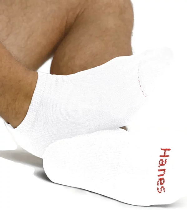 Hanes Mens FreshIQ™ No-Show Socks 12-Pack