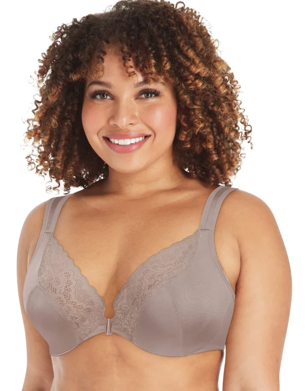 Playtex Womens Secrets Front Close No Poke Dreamwire Underwire Bra